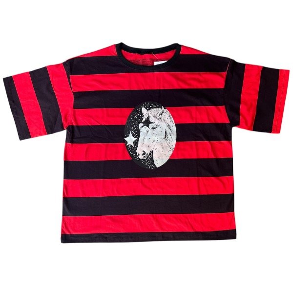 Producto - REMERÓN CABALLO ESTRELLAS ROJO