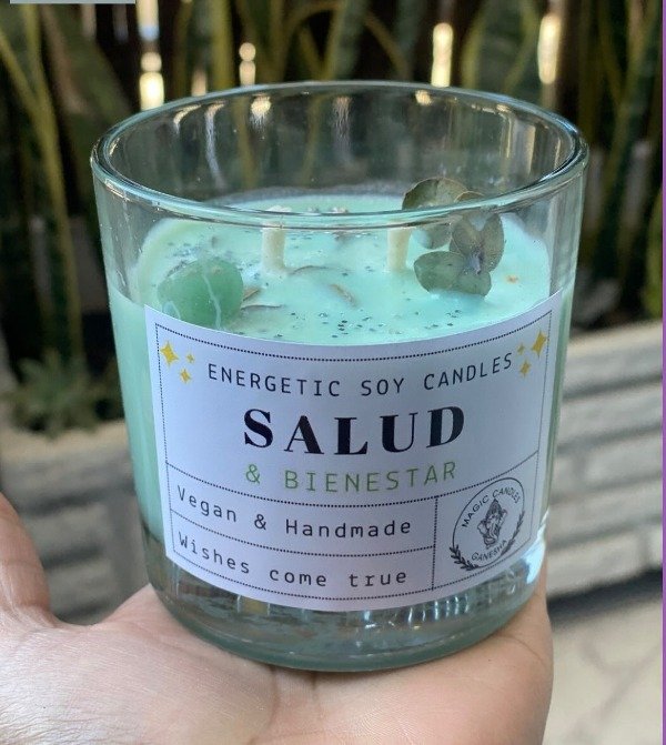 Producto - VELA ENERGETICA SALUD