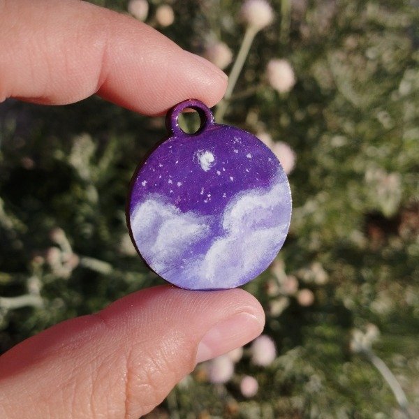 Producto - Dije cielito violeta