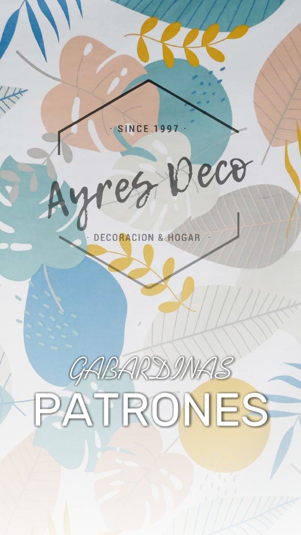 Producto - Gabardina estampada Patrones 1