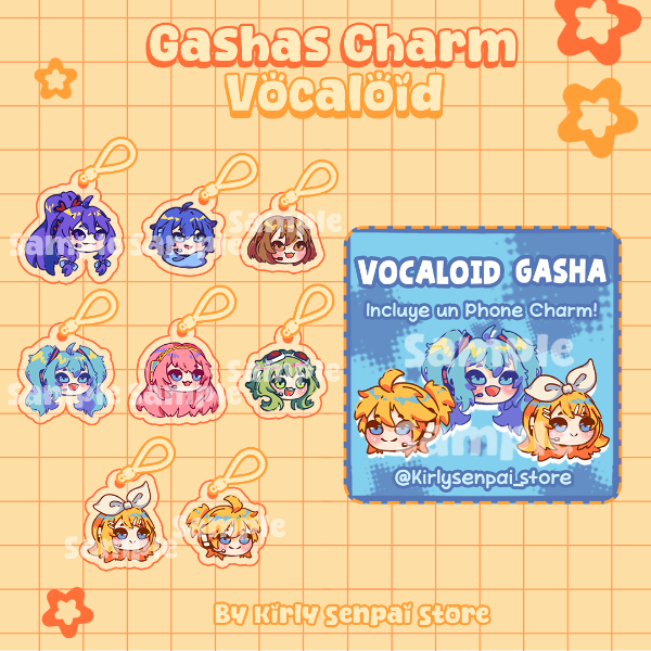 Producto - Gasha Charm Vocaloid