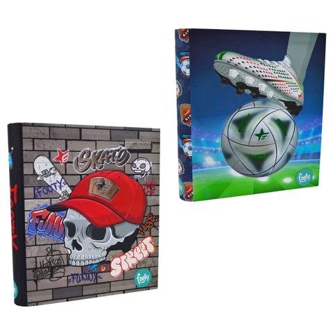 Producto - CARPETA A4 2X40 FOOTY BOYS I X UNIDAD MODELOS SURTIDOS INKDROP