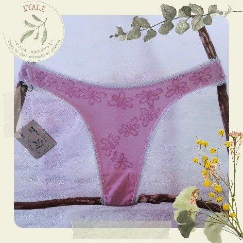 Producto - Vedetina cavada, less, talle 3, teñida y estampada con Cochinilla