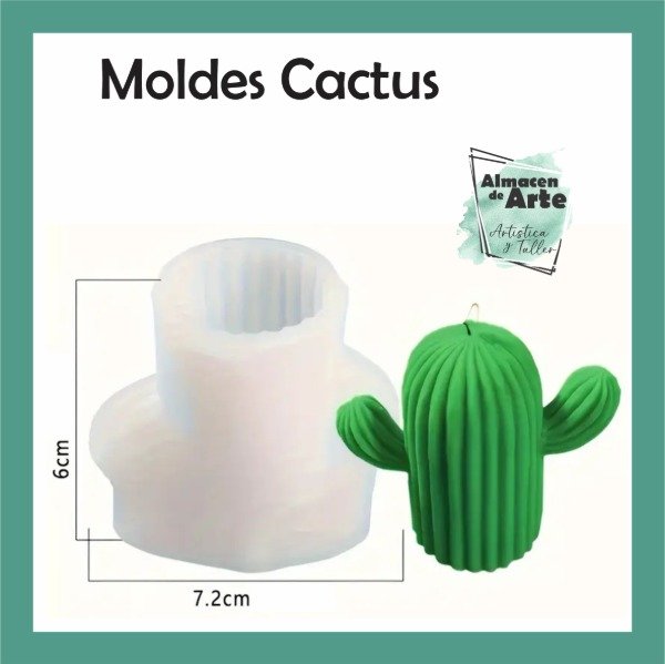 Producto - Molde Silicona Cactus
