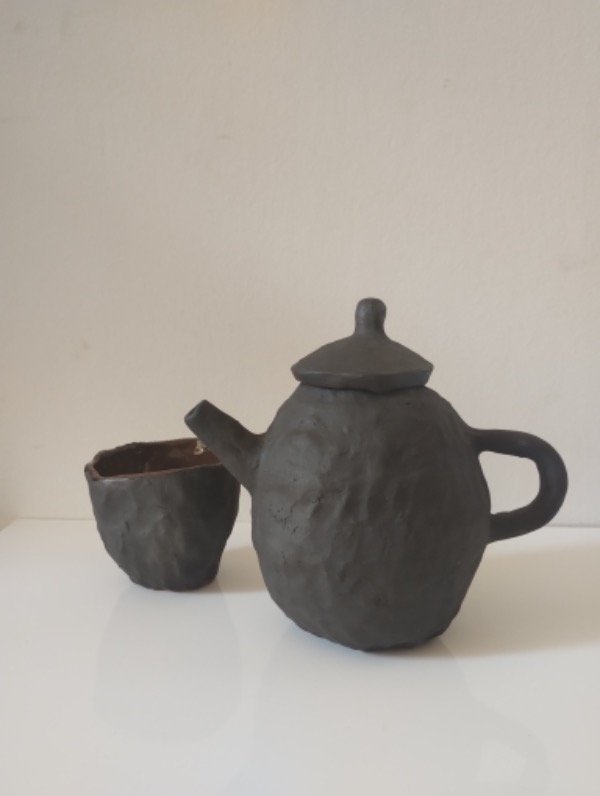 Producto - Tetera individual con vaso