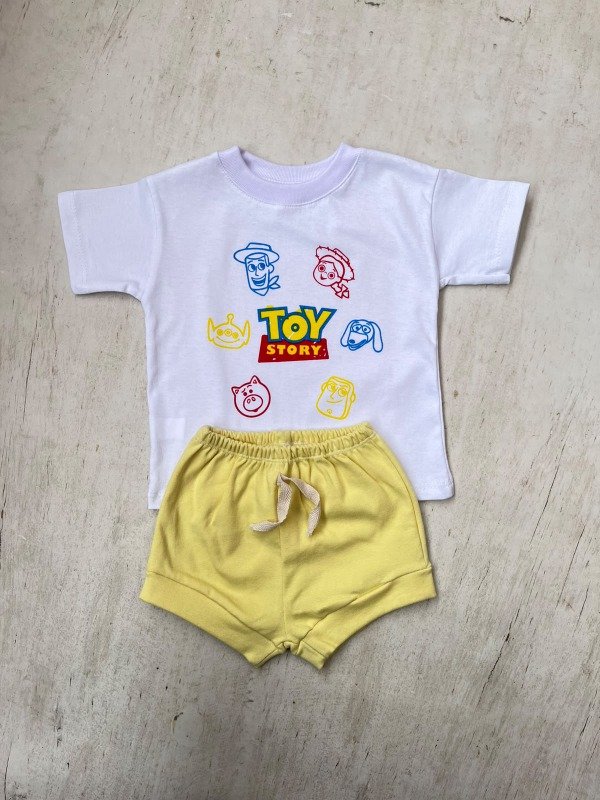 Producto - Conjunto remera personajes + short 9/24M (precio por curva) - 6