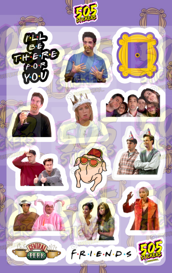 Producto - Plancha Temática - Friends #3