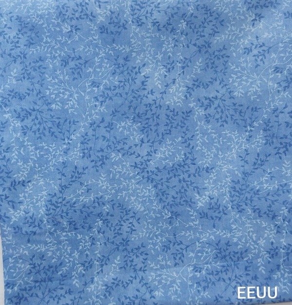 Producto - FAT QUARTER TONO SOBRE TONO AZUL-CELESTES Y TURQUESAS - 8