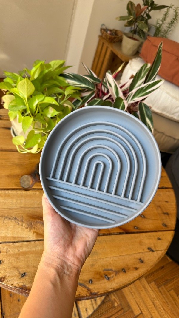 Producto - Plato Anti Ansiedad Gris