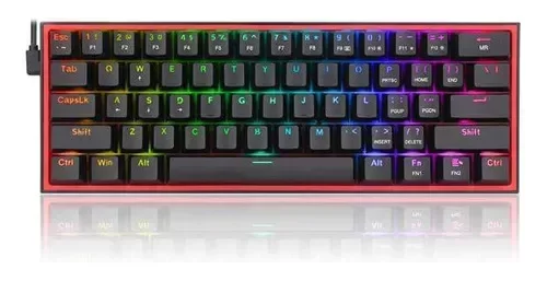 Producto - Teclado Mecánico Redragon Fizz Pro K616 Rgb Negro Español