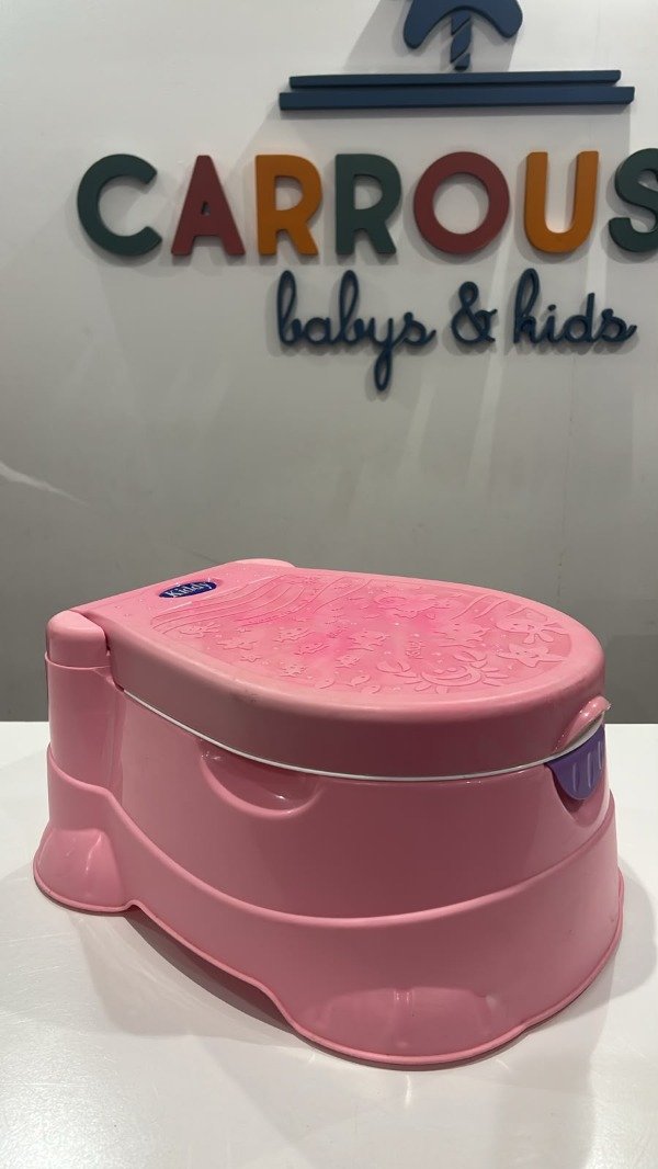 Producto - Pelela infantil rosa con asiento reductor - 3