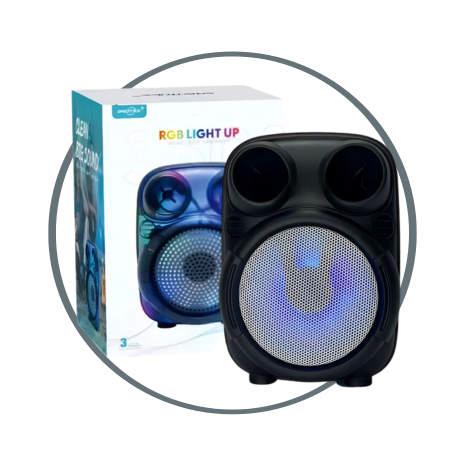 Producto - PARLANTE 3" BT CON LUCES