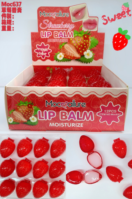 Producto - BALSAMO FRUTILLA MOCOALLURE MOC637