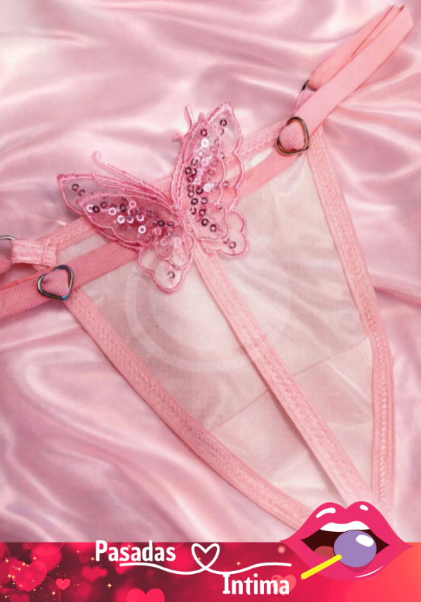 Producto - Less ROSA Mariposa