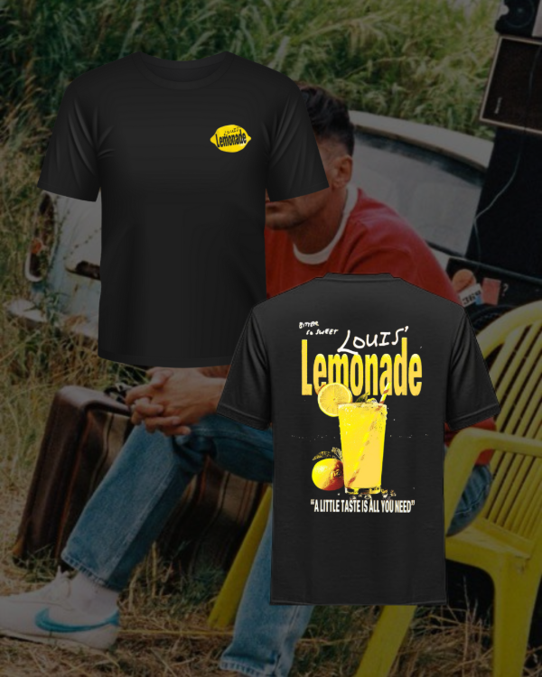 Producto - Remera negra Louis tomlinson