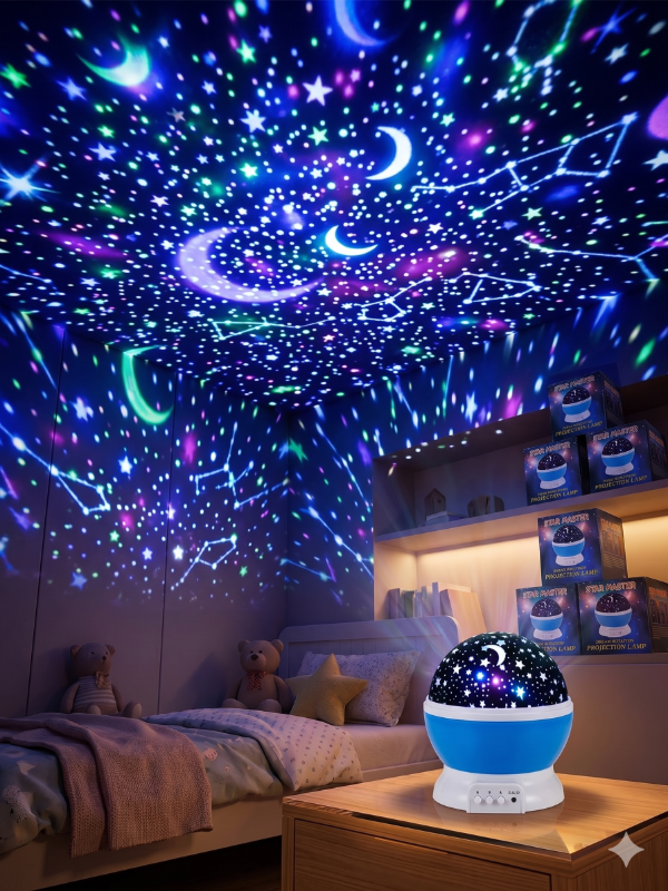 Producto - Velador Proyector Infantil Star Master Cielo Estrellado