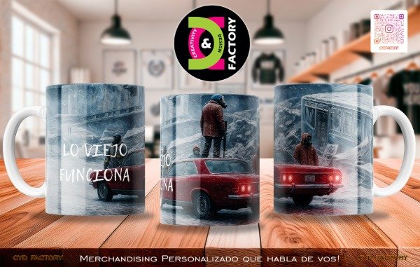 Producto - Taza - Serie de TV - Eternauta - TZ-RT-BL-11OZ-218-TVS-ETE
