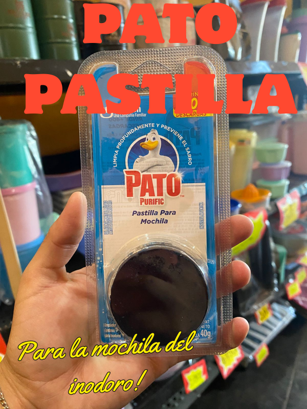 Producto - PATO PASTILLA P MOCHILA INODORO