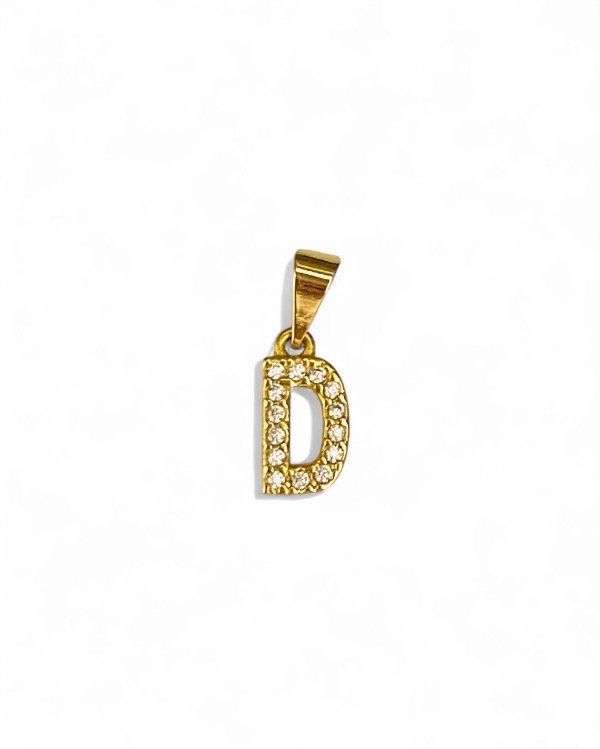 Producto - DIJE SHINE "D" GOLD