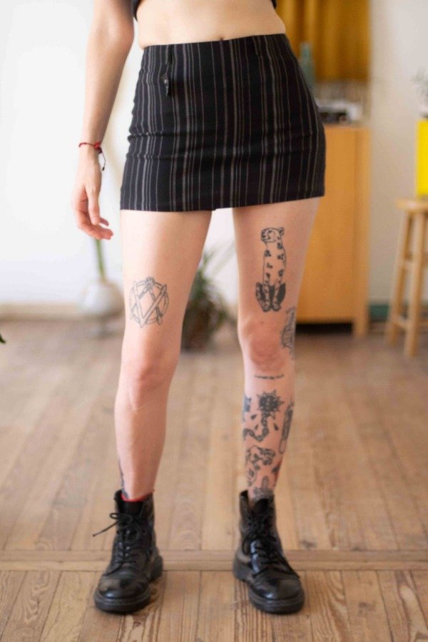 Producto - Falda Puerta (nueva) Talle: XS-