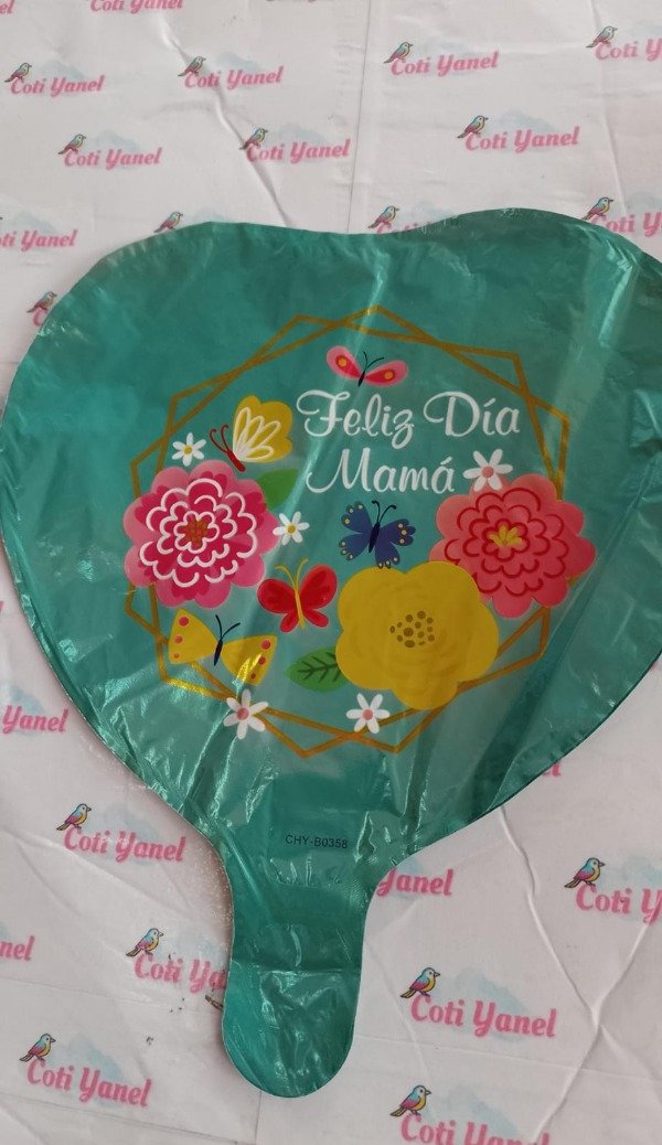 Producto - Globos Feliz dia Mamá 23cm - 7