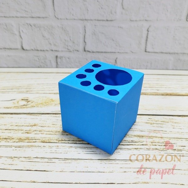 Producto - Plantilla CAJA CUBO PARA COLOREAR