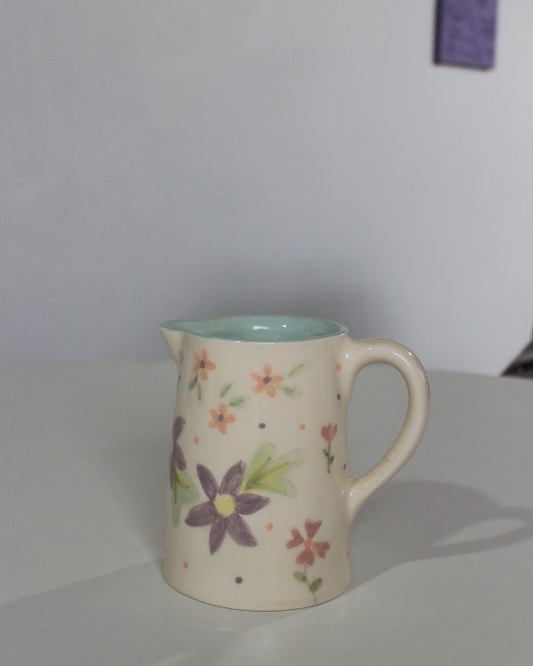 Producto - jarra florecitas