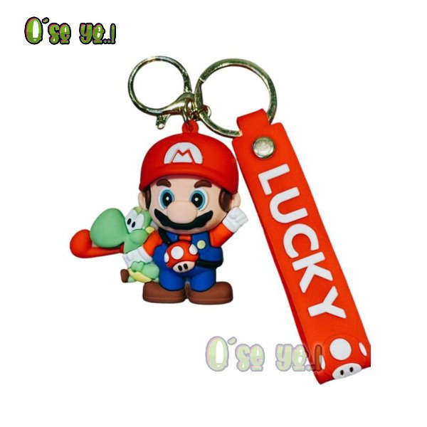 Producto - Llavero Super Mario Bros con Toad y Yoshi