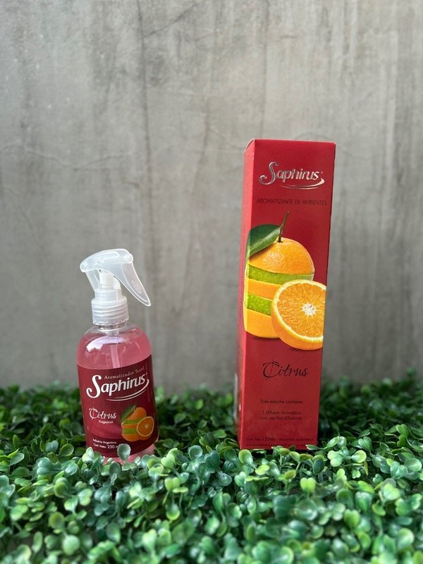 Producto - Textil + Aromatizador Citrus