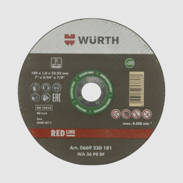 Producto - Disco Corte RL AC/INOX 180X1,8X22,2
