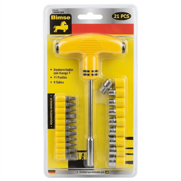 Producto - SET DESTORNILLADOR 21PIEZAS
