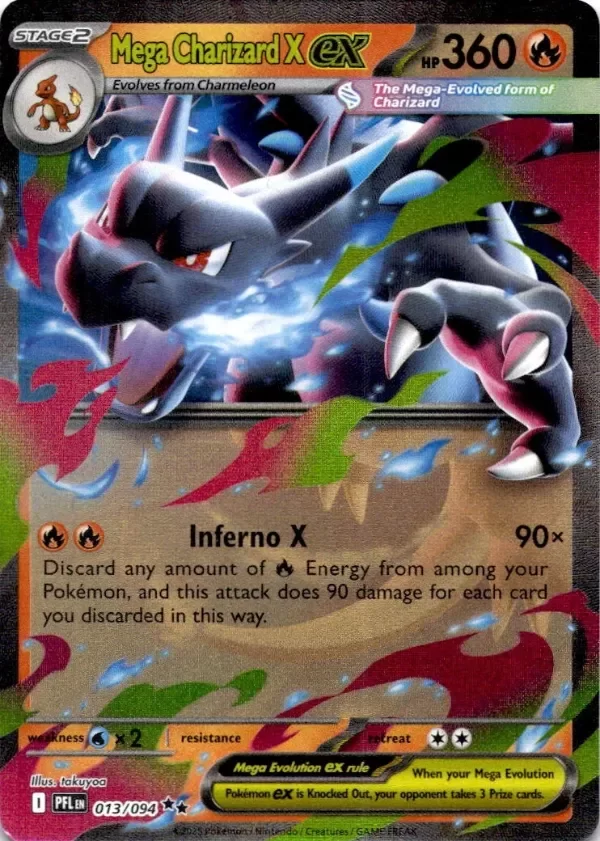 Producto - Mega Charizard X ex - 013/094 - Phantasmal Flames