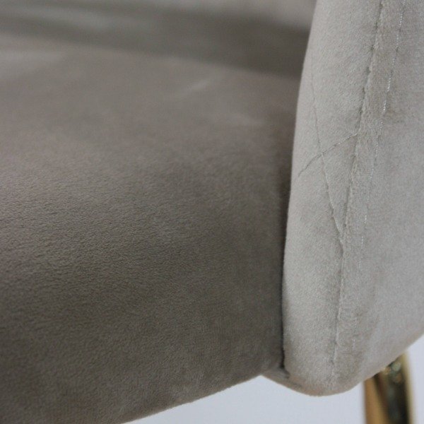 Producto - BANQUETA PRINCE VISON PATAS DORADAS - 2