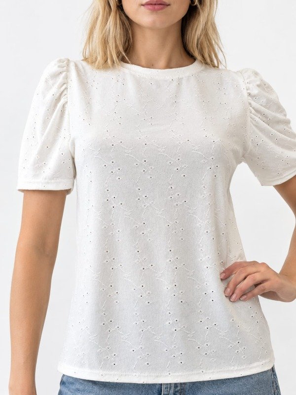 Producto - Manga con frunces Brodery Belu (Art. 6231) - 0