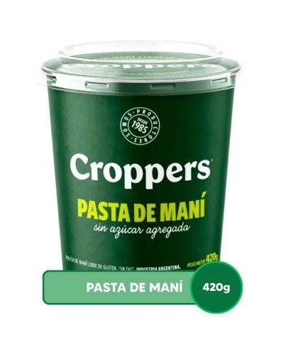 Producto - Pasta de maní Croppers