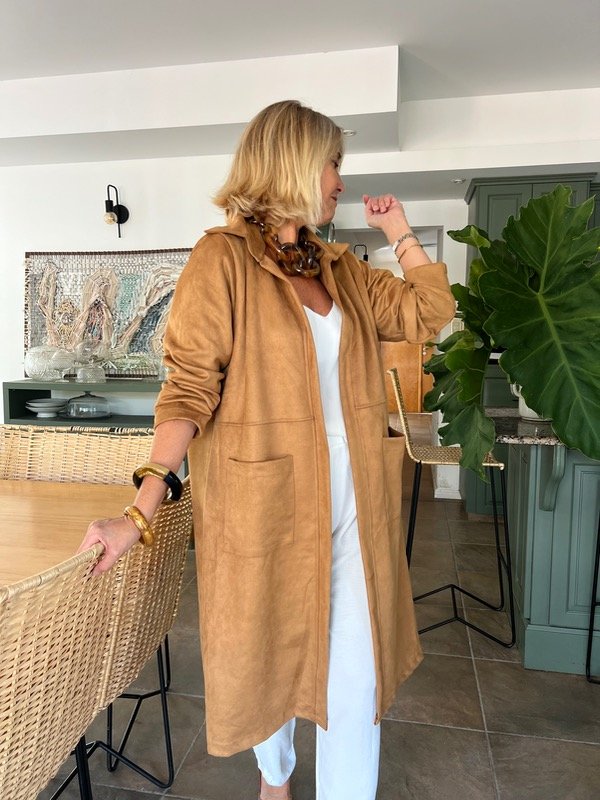 Producto - Saco gamuza