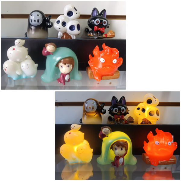 Producto - Set Gashapones con Luz - Studio Ghibli