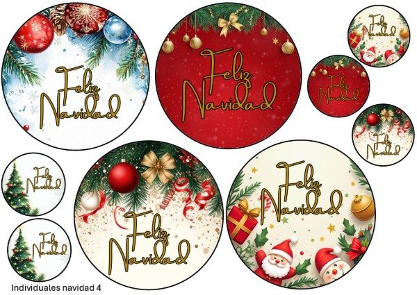 Producto - LAMINA NAVIDAD INDIVIDUAL 4