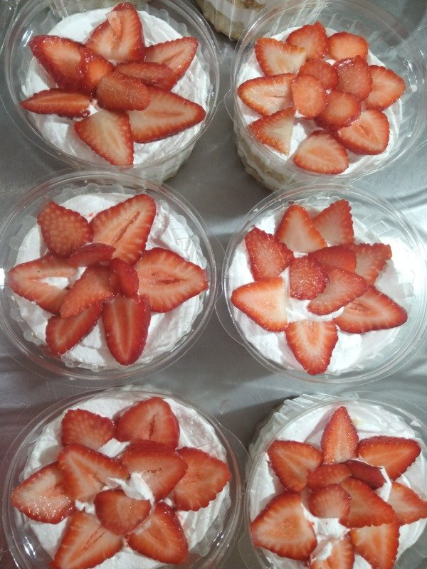 Producto - Postre Con Frutilla