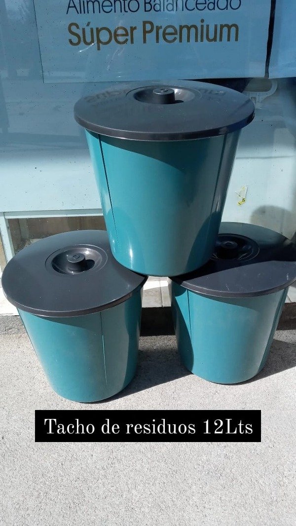 Producto - Tacho de residuos x 12lt