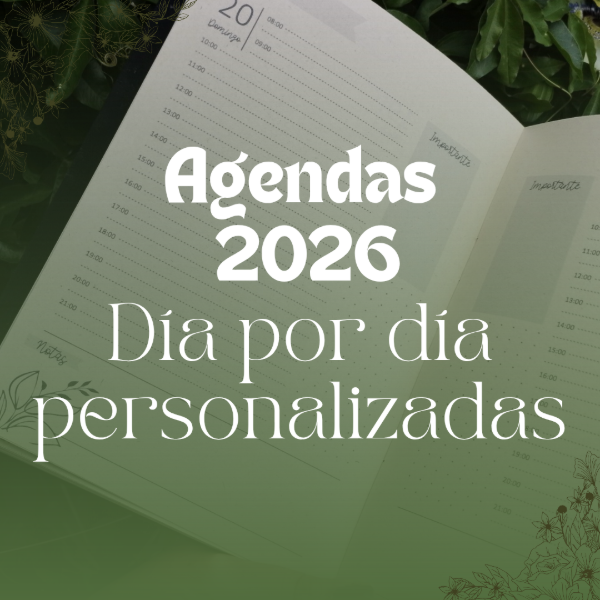 Producto - Agendas 2026 personalizadas día por día