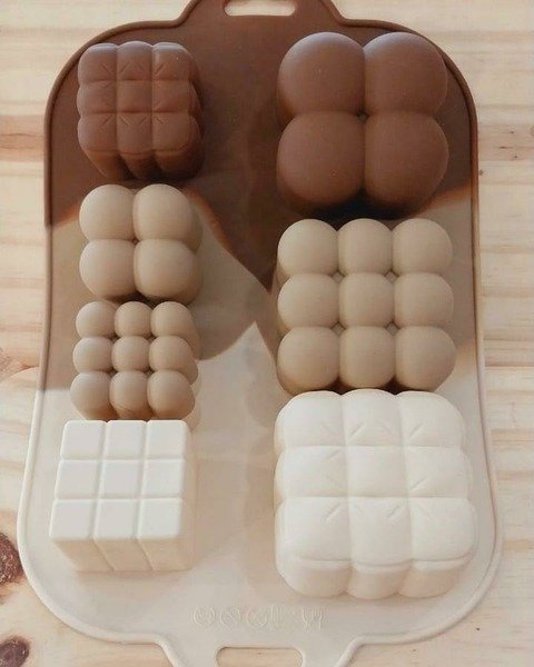 Producto - MOLDE SILICONA CUBO X7
