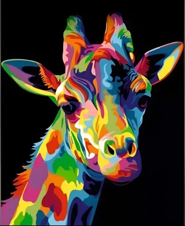 Producto - Diamond painting Jirafa 30x40cm