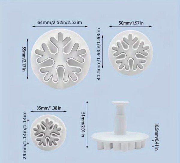 Producto - Expulsor copo de nieve x3 - 1