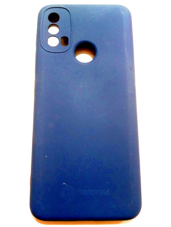 Producto - Funda Silicone Case Azul para Moto E20 - E40