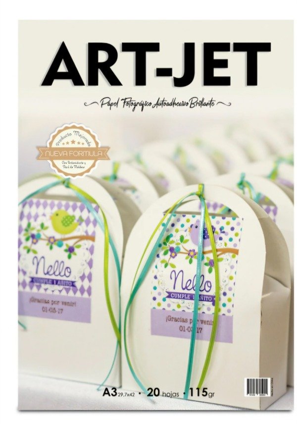 Producto - Papel fotográfico autoadhesivo  brillante