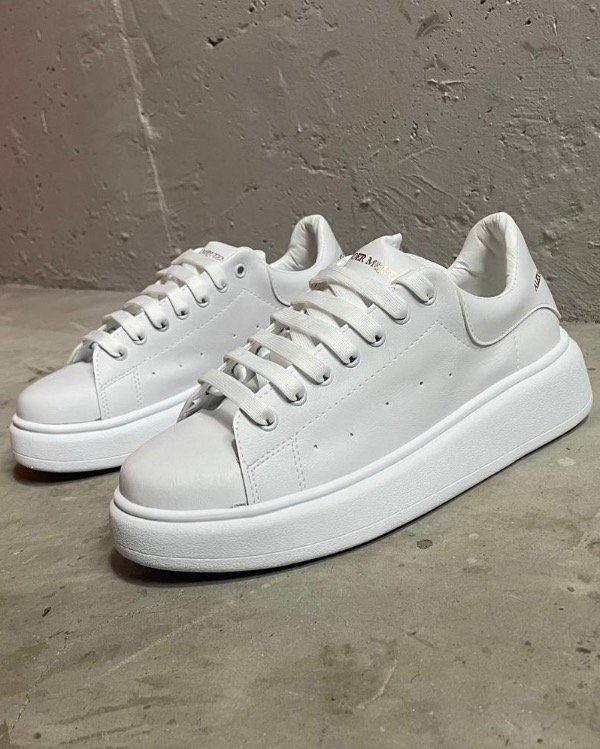 Producto - Zapatillas Alexander Mcqueen Blancas - 0