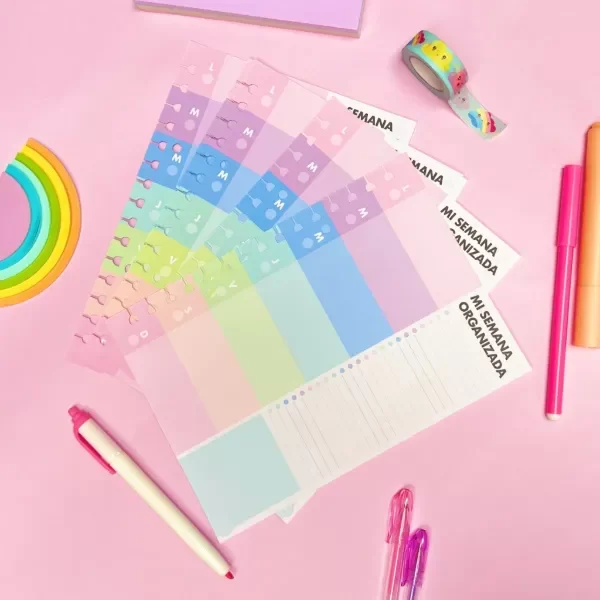 Producto - Planificador semanal A5
