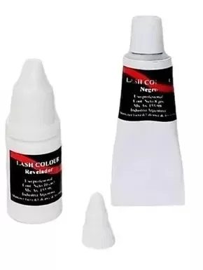 Producto - TINTE + REVELADOR LASH COLOR
