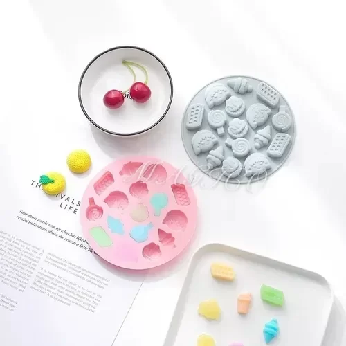 Producto - Molde gomitas candy paleta / helado / nena
